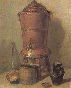 Jean Baptiste Simeon Chardin Copper water tank USA oil painting artist
